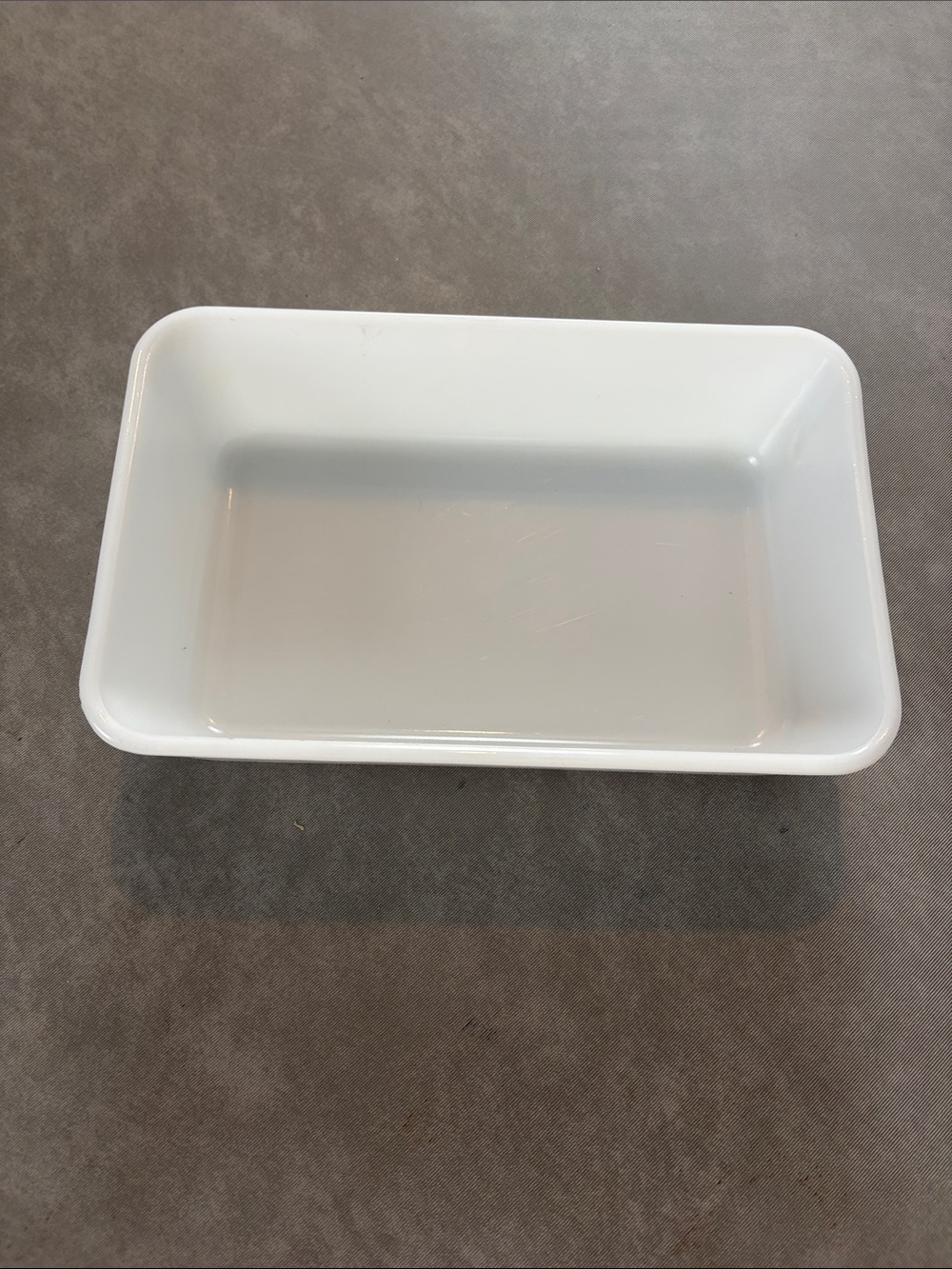 Vintage Westinghouse White Milk Glass Refrigerator Dish